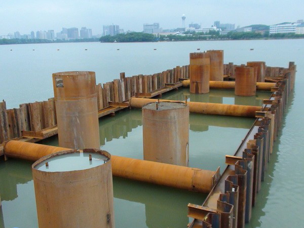 鋼板樁海岸工程
